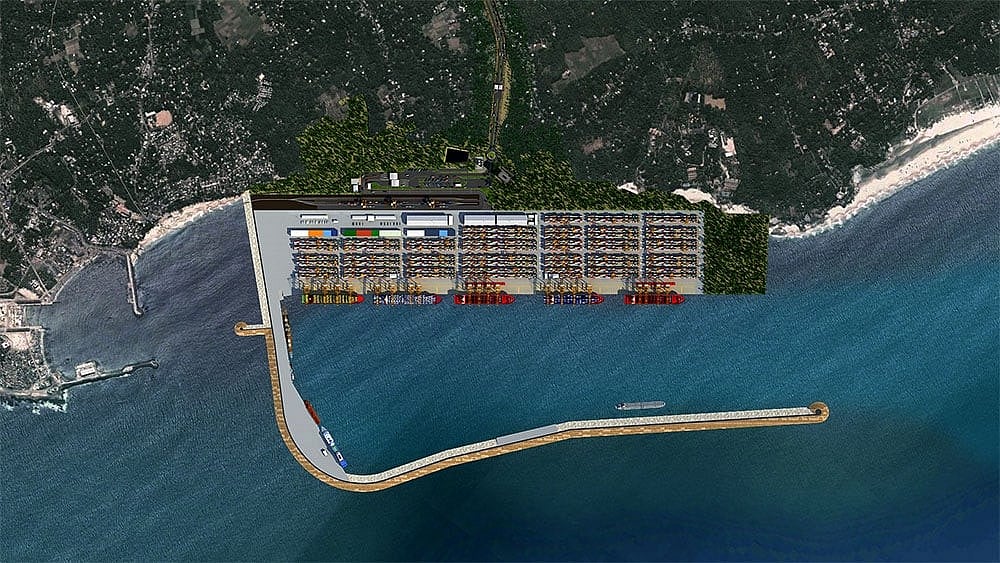 Adani Ports is developing the Vizhinjam International Deepwater Multipurpose Seaport in Kerala.
