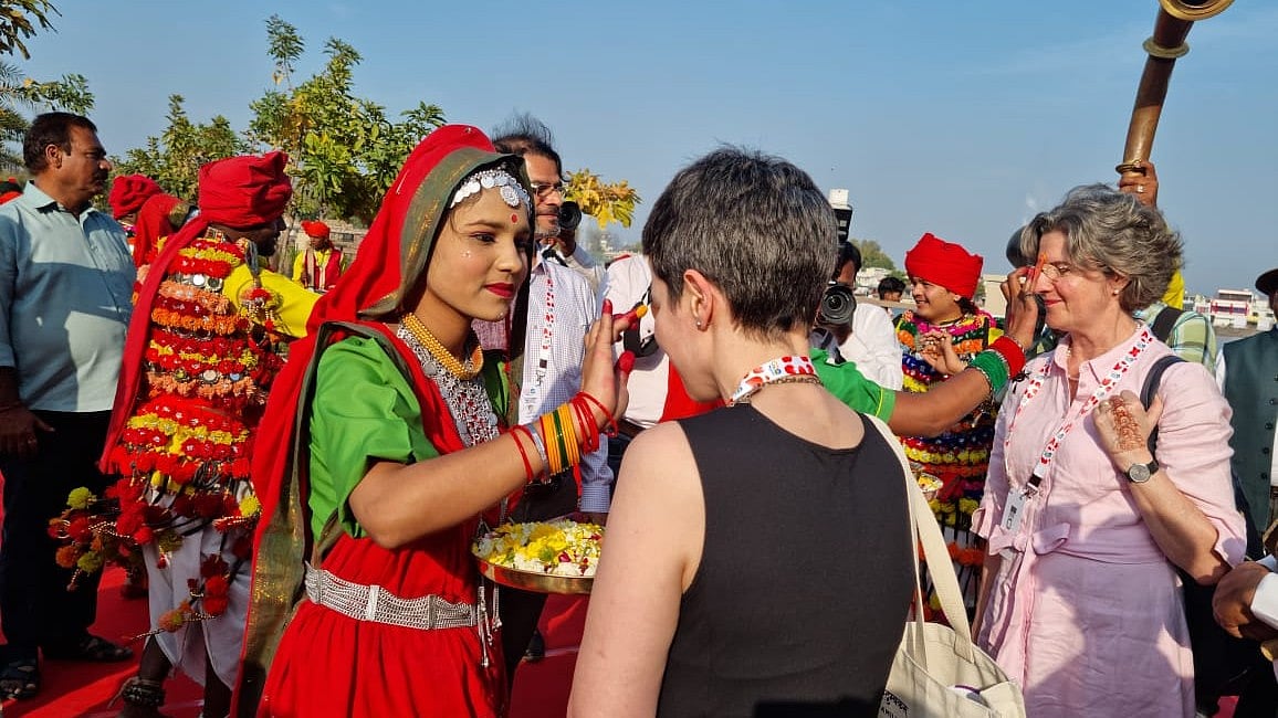 Madhya Pradesh: Khajuraho temples mesmerise G20 guests - Vimarsana News