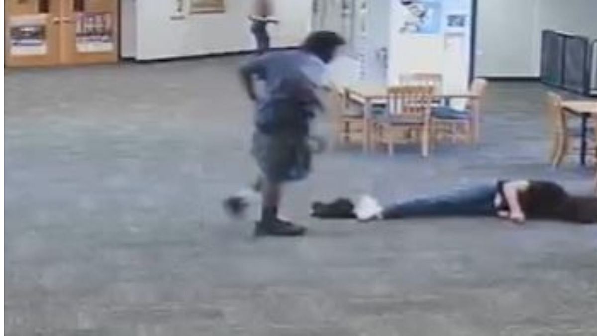ON CAMERA: School student in US repeatedly hits teacher in the head over Nintendo Switch - Vimarsana News
