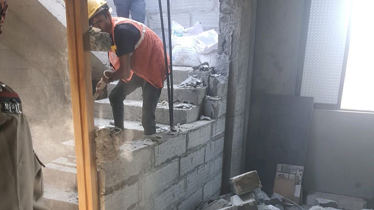 Navi Mumbai: Crackdown on unauthorized construction in Belapur - Vimarsana News