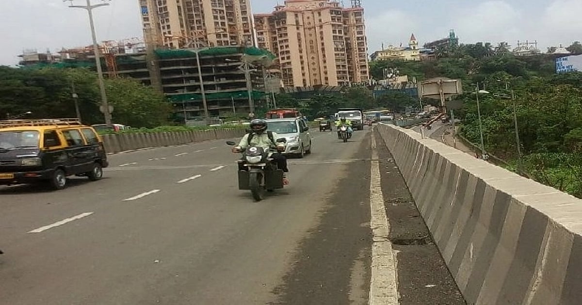 Traffic chaos reigns in Thane with 6-year delay in Gandhinagar bridge - Vimarsana News