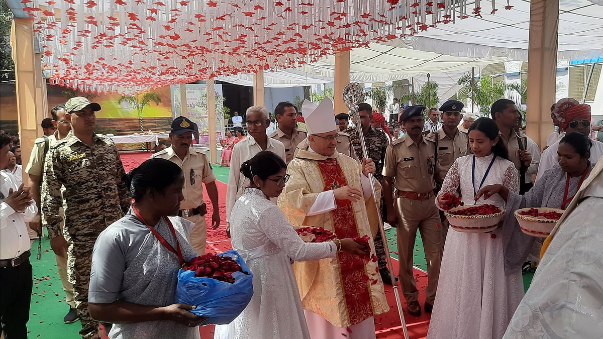 Madhya Pradesh: Inaugural function of Catholic Diocese of Jhabua Church held - Vimarsana News