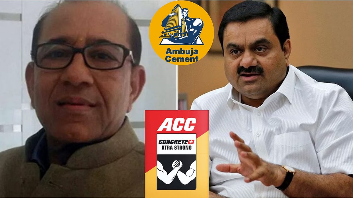 Vinod Adani is the owner Ambuja Cements and ACC: Adani Group issues ...