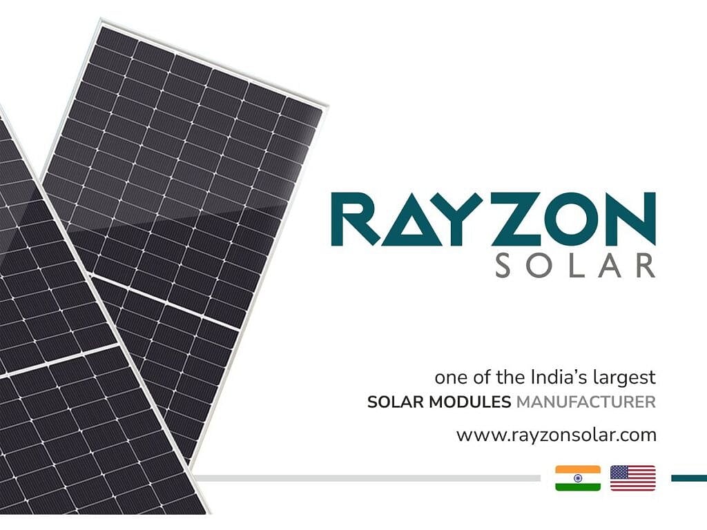 India’s one of the largest solar module Manufacturer Rayzon Solar now ...