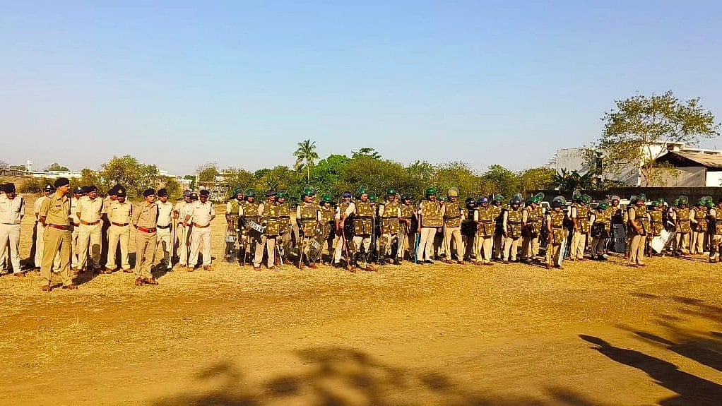 Madhya Pradesh: Sendhwa police conduct mock drill to check preparedness - Vimarsana News