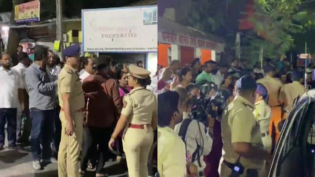 Thane: Activists of rival Shiv Sena factions clash over control of party office - Vimarsana News