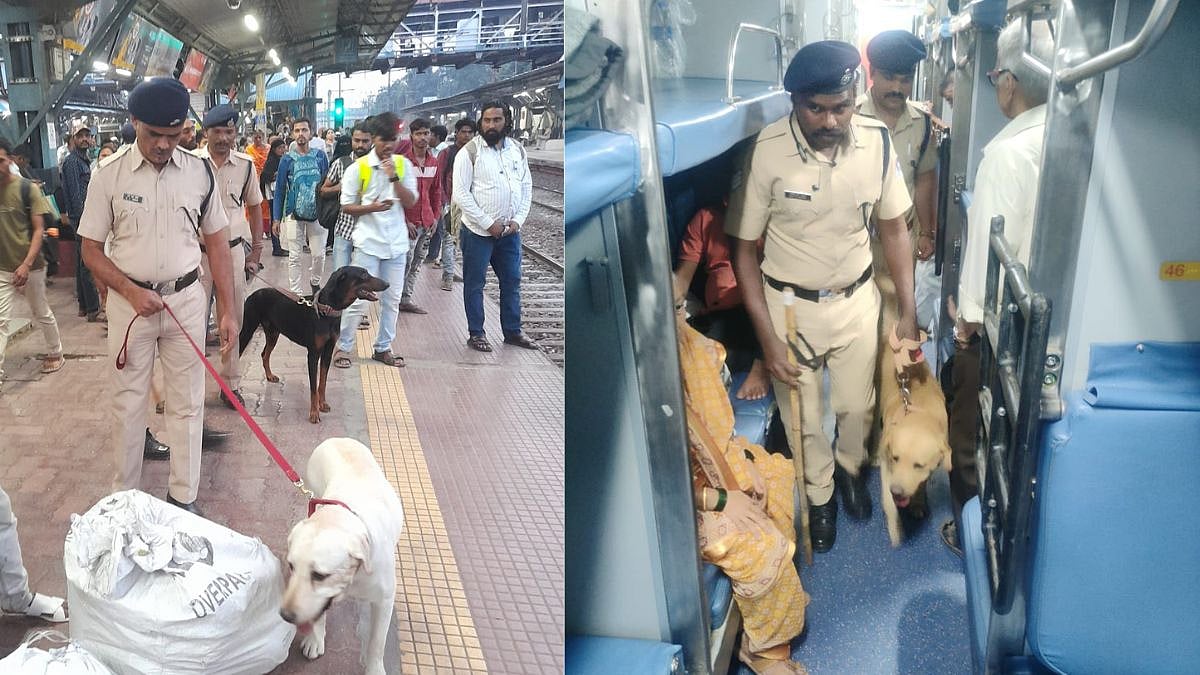 Maharashtra: Central Railway RPF boosts security measures with 'Dog Squad' - Vimarsana News
