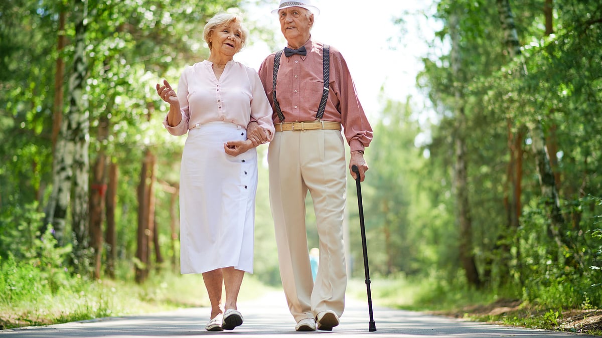 Senior Citizens: Walking is living for elders - Vimarsana News