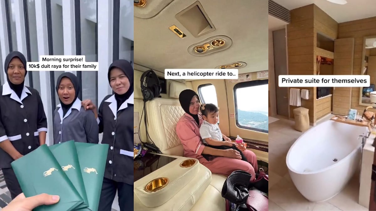 From luxury stay at an Island to a chopper ride and cash; Malaysian business owner's rewards to her house helpers will leave you in awe - Vimarsana News