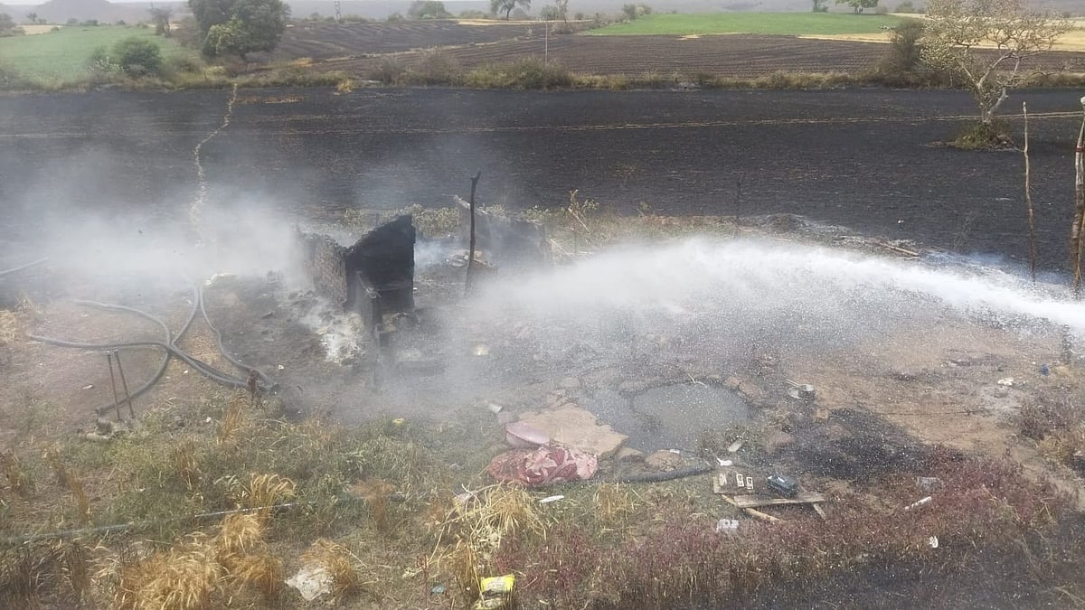 Madhya Pradesh: Delay in fire brigade costs Jabalpur farmers homes, livestock and standing wheat - Vimarsana News