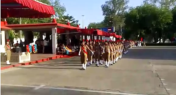 MP: Convocation ceremony organised at NCC headquarter in Gwalior, women seen full of patriotism and bravery - Vimarsana News
