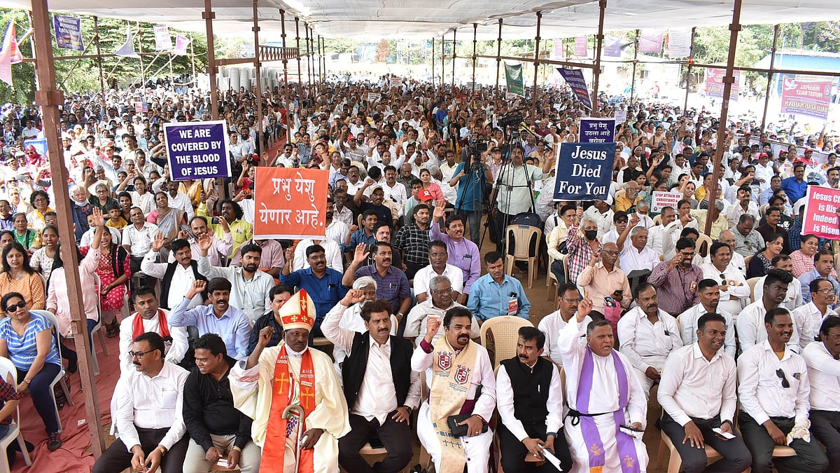 Mumbai: Christians rally against rising atrocities at Azad Maidan, voice host of demands to government - Vimarsana News