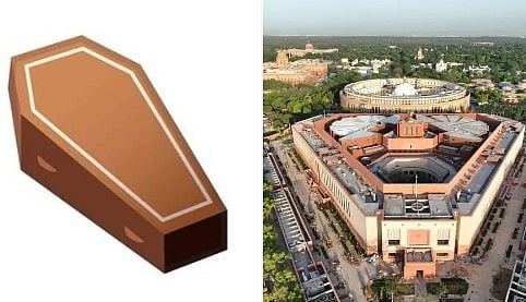RJD compares new Parliament building to coffin; BJP calls for legal action - Vimarsana News