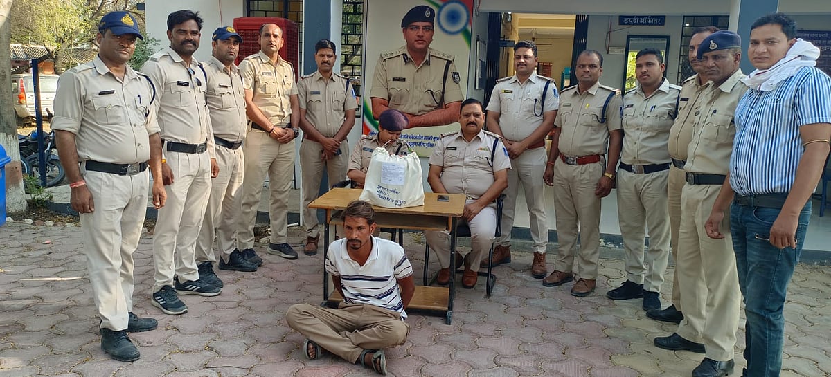 Madhya Pradesh: Ratlam man arrested with 7 kg opium worth ₹11 lakh, kin still at large - Vimarsana News