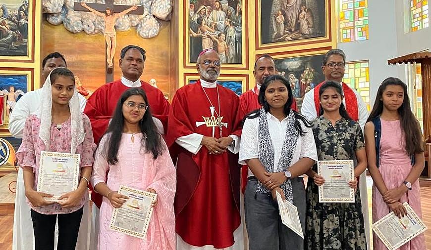Indore: Catholic society celebrates festival of Pentecost - Vimarsana News
