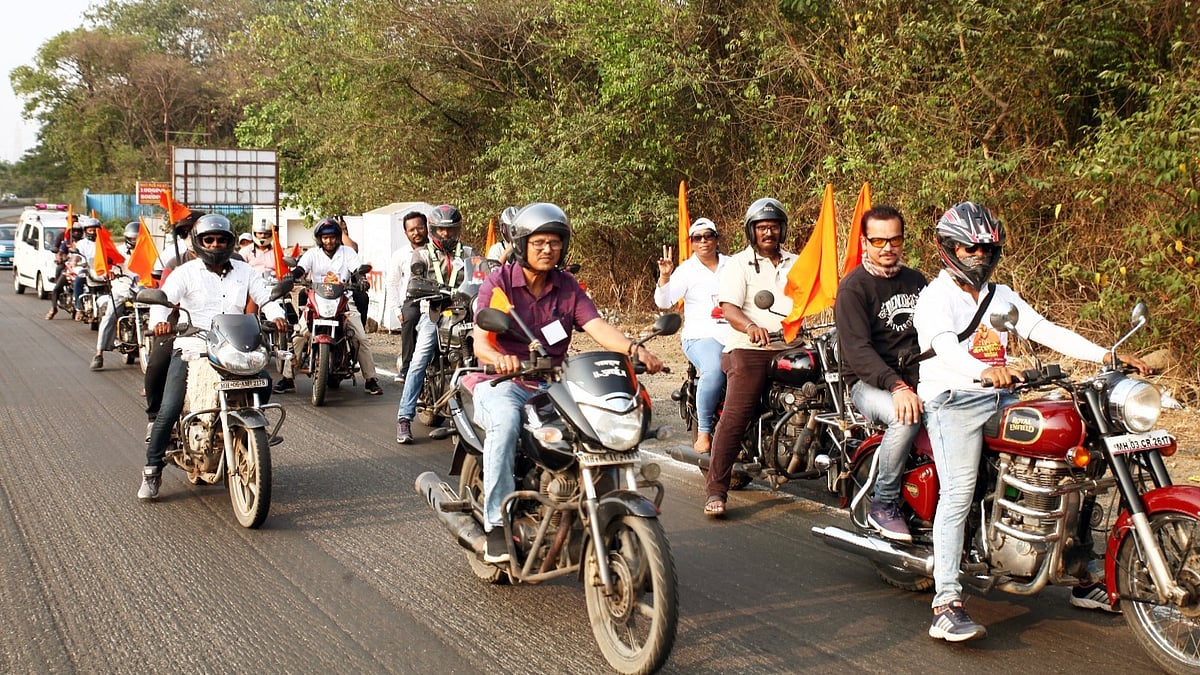 Mumbai-Goa Highway Jan Akrosh Committee organises bike rally in Kharghar for timely completion of road work - Vimarsana News