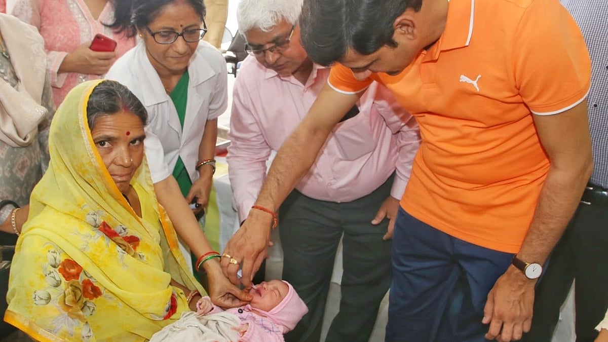 Indore: Over 3.91 lakh children given polio drops - Vimarsana News