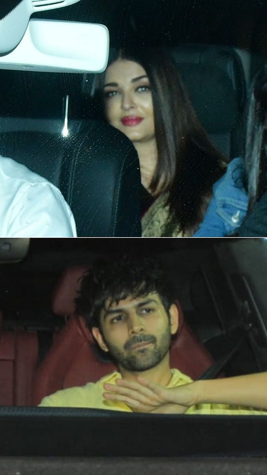PS2 screening in Mumbai Aishwarya Rai Bachchan, Kartik Aaryan