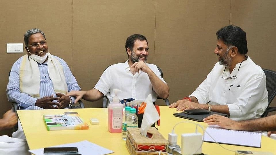 Who will be Karnataka's next CM?Congress Legislature Party to being shortly (WATCH) - Vimarsana News