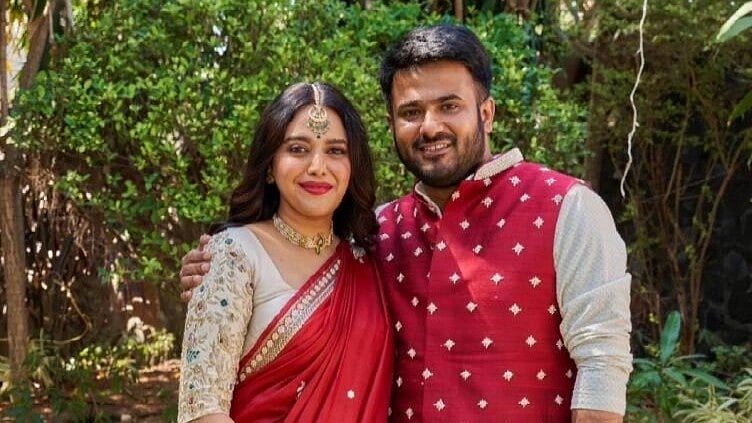 Swara Bhasker trolled for 'giving birth' 4 months after her wedding with Fahad Ahmad - Vimarsana News