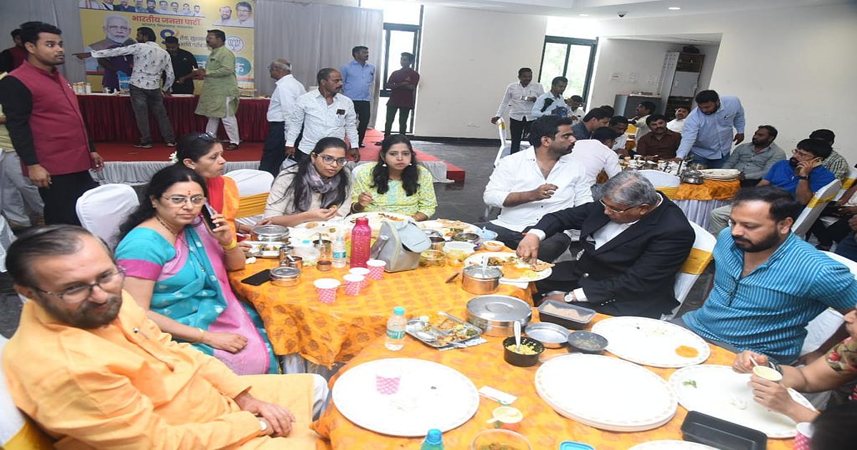 9 Years Of Modi Govt: BJP Holds Tiffin Meeting In Kothrud - Vimarsana News