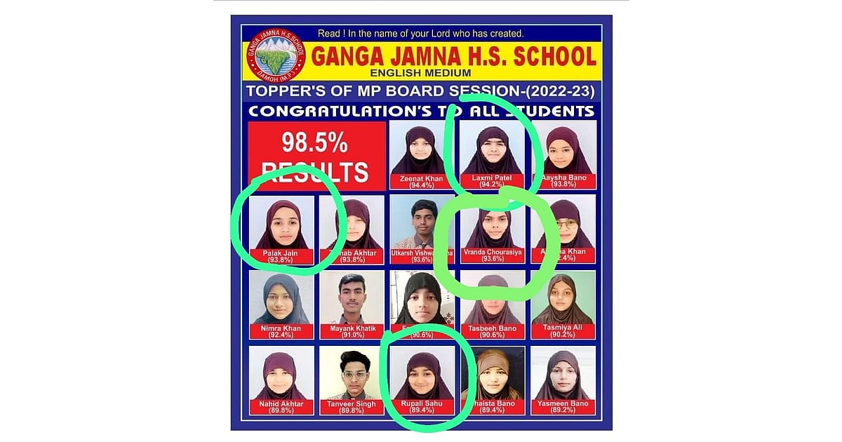 MP: Students Demand To Reopen Damoh's Ganga Jamuna School, Say Were Not Forced To Wear Hijab - Vimarsana News