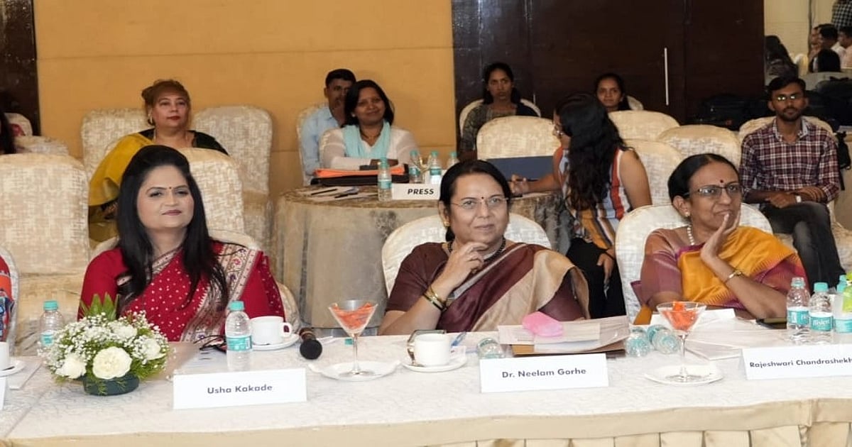 'Good Touch Bad Touch': Neelam Gorhe Pitches For Gravitus Foundation's Initiative At State-Level - Vimarsana News