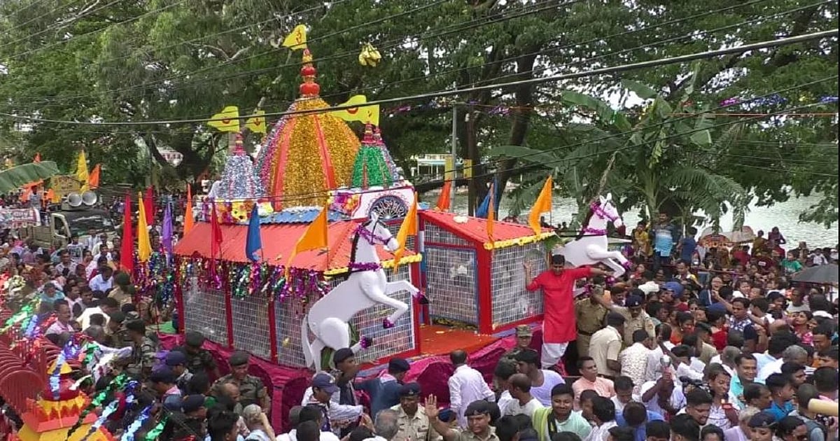 Tripura: At Least 6 Dead, 15 Injured In Kumarghat After Jagannath Rath Yatra Chariot Catches Fire Due To Electrocution - Vimarsana News