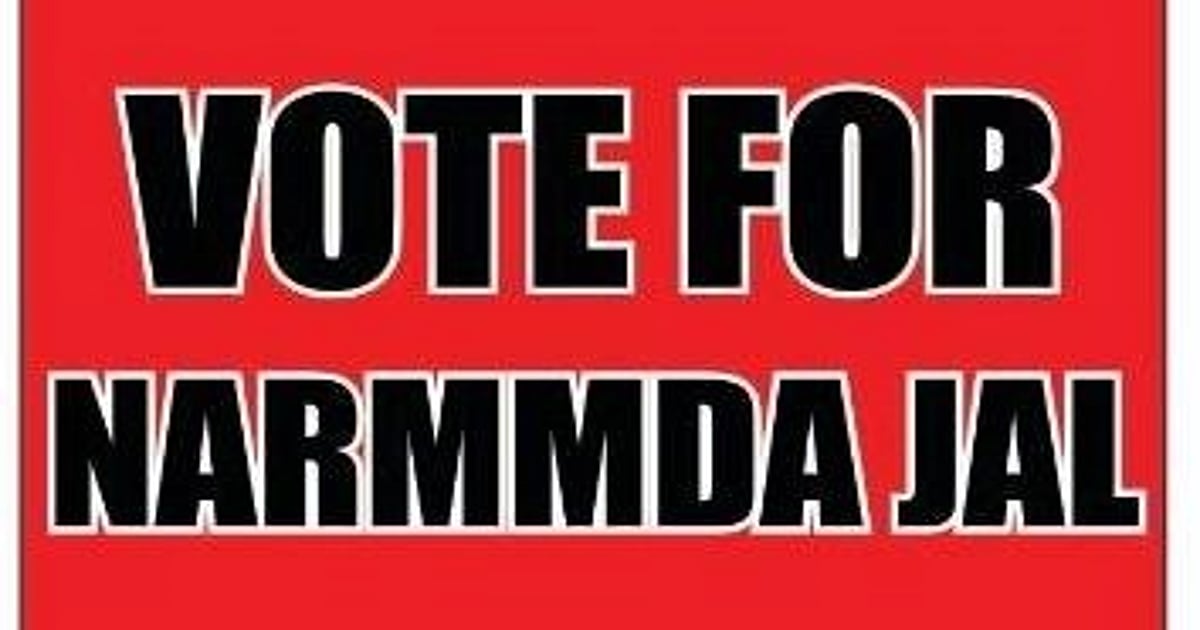 Bhopal: Vote For Narmada Jal, Declare Residents Of Oldest Colony On H'bad Road - Vimarsana News
