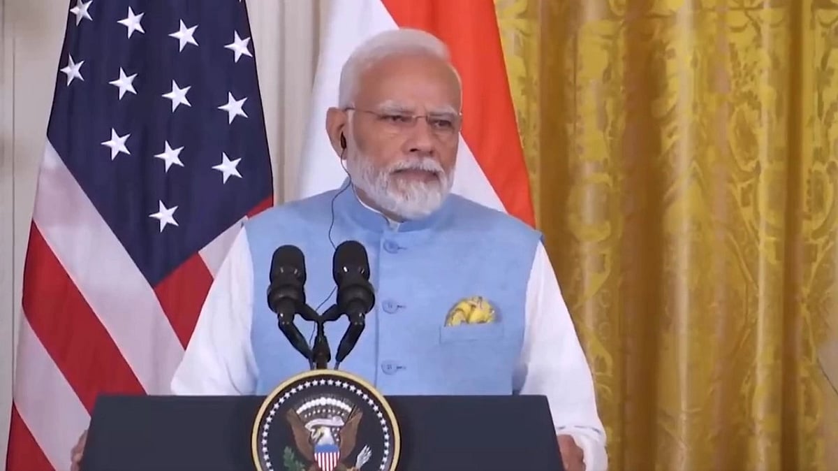Democracy Runs In Our Veins PM Modi While Responding To Question On Democracy runs in our veins pm modi while responding to question on