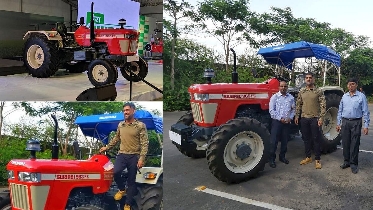 MS Dhoni now endorses Swaraj Tractors - Vimarsana News