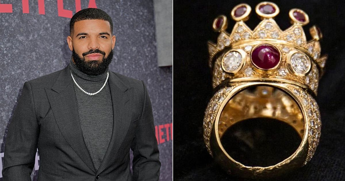 Drake Flaunts Tupac Shakur's Ring Purchased From An Auction, It's Price ...