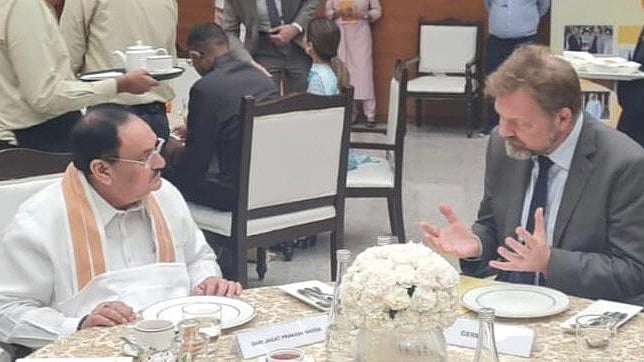 German Ambassador Philipp Ackermann's Tweet On Discussing 'Party Strategy For Upcoming Elections' With BJP Chief JP Nadda Goes Viral, Deletes Later - Vimarsana News