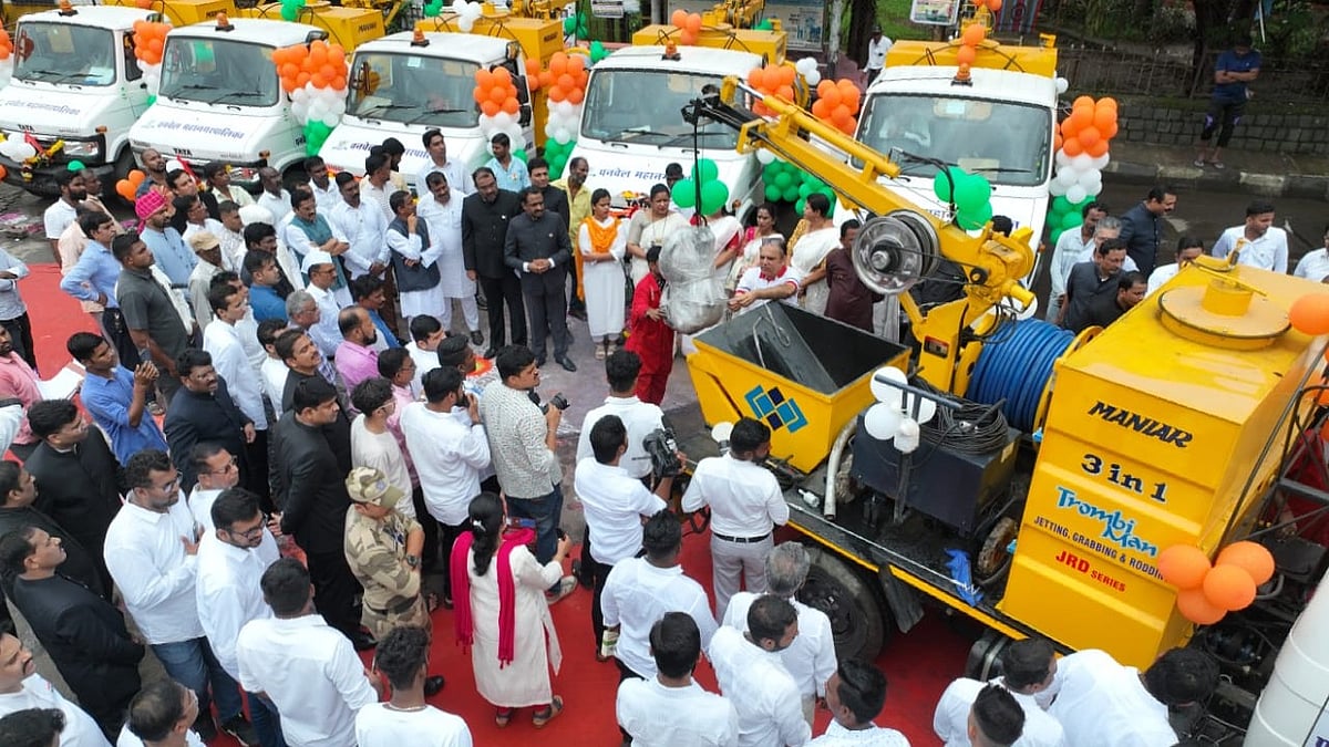 Navi Mumbai PMC Introduces Jetting, Rodding Machines To Facilitate