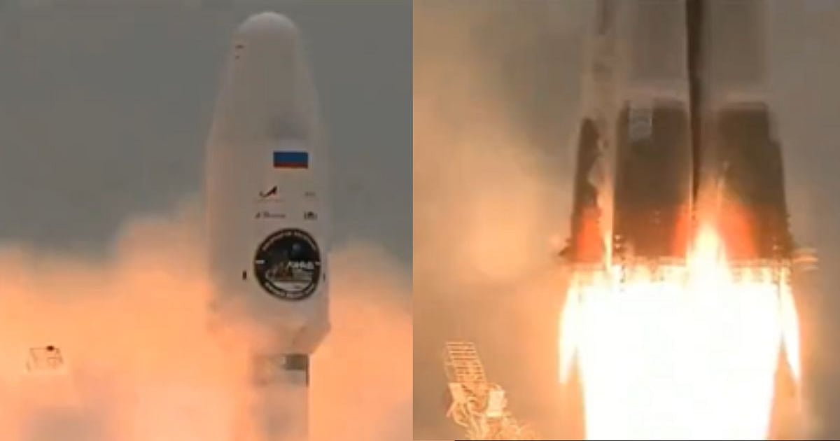 WATCH: After India's Chandrayaan-3, Russia Launches 'Luna-25' In Its First Moon Mission Since 1976