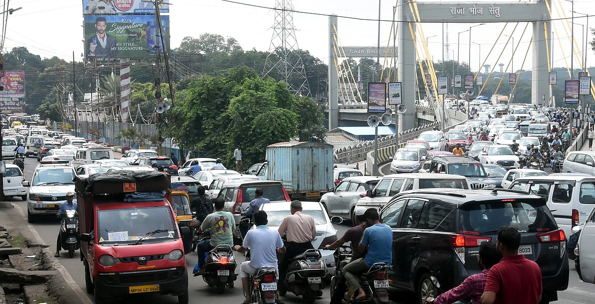 Bhopal Air Show Rehearsal Leads To Massive Traffic Snarl