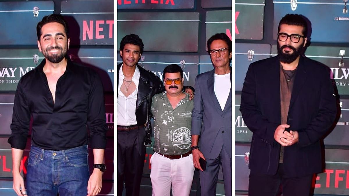 Ayushmann Khurrana, Arjun Kapoor And Others Spotted At The Railway Men ...