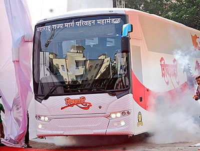 msrtc sleeper seater bus