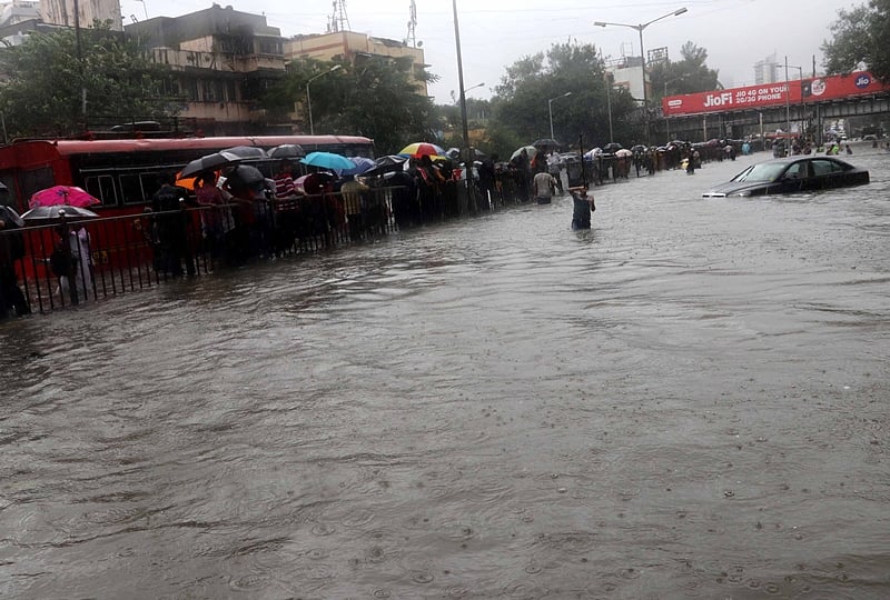 Mumbai rains Man drowns in open manhole near Dadar