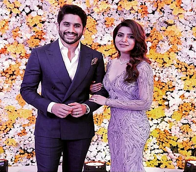 Naga Chaitanya and Samantha Ruth Prabhu&#39;s Hyderabad wedding reception&#39;s pictures and video are must-see for fans