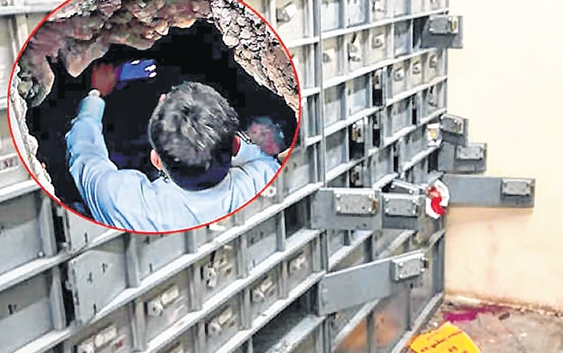 Mumbai Police Crack Down Tunnel Burglary Case Of The Bank Of