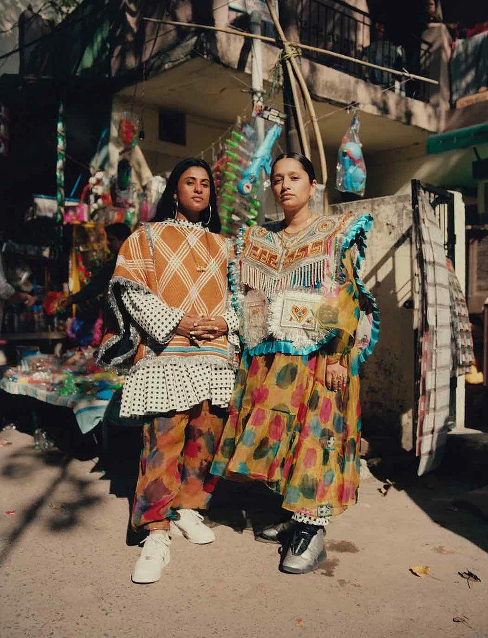 Mriga and Amrit photographed for Dazed Magazine