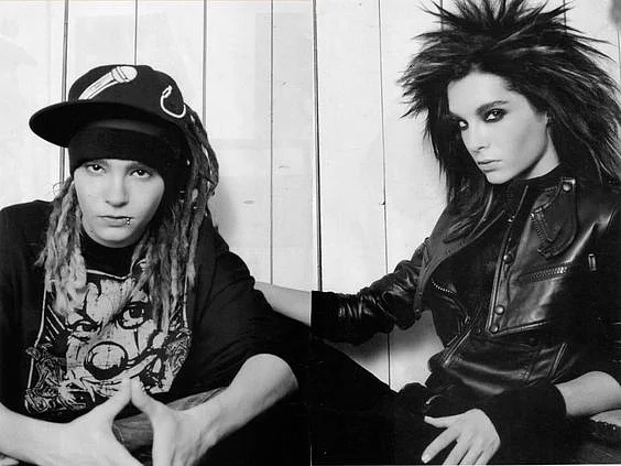 Bill and Tom Kaulitz from the band Tokio Hotel