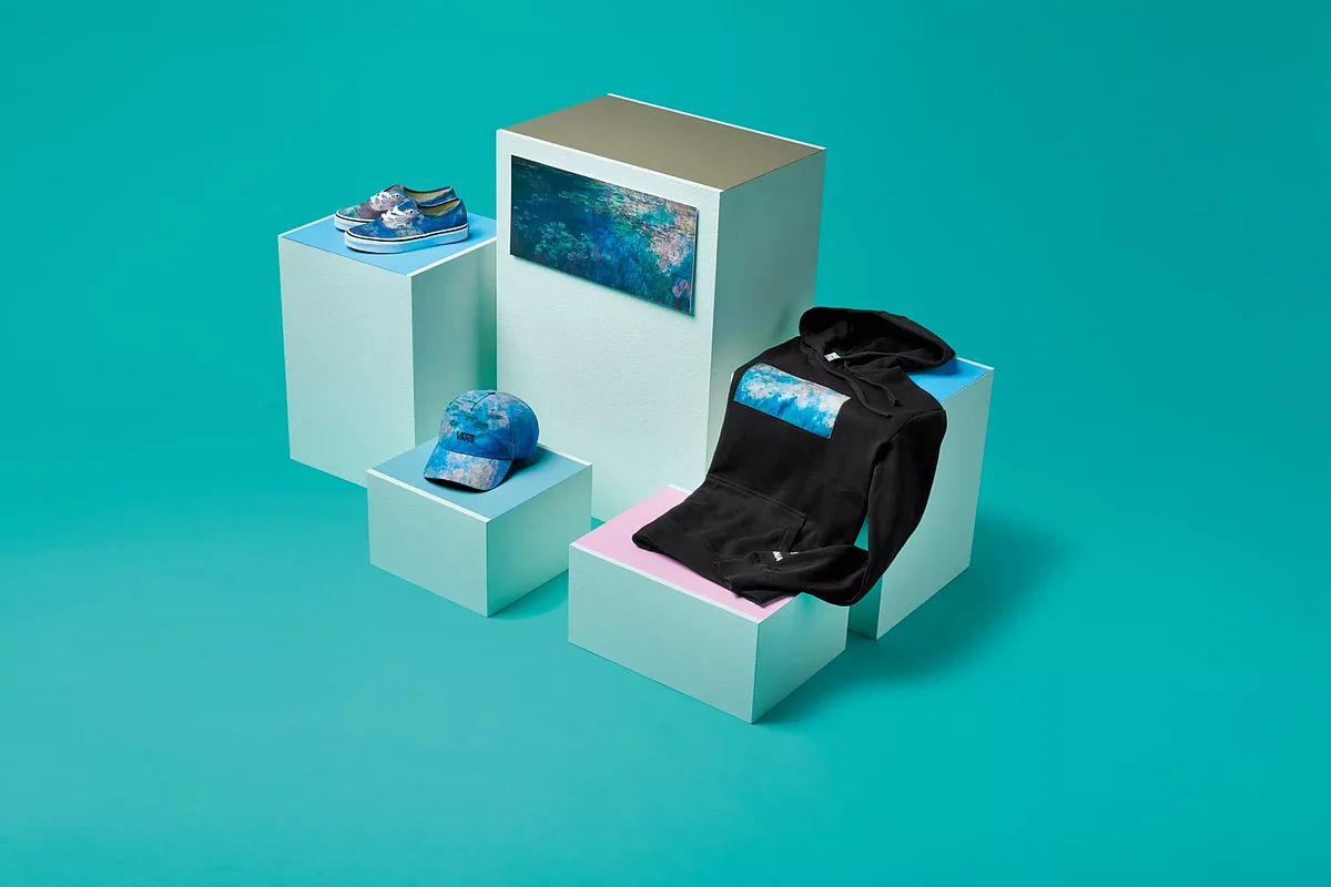 Apparel inspired by Claude Monet's work