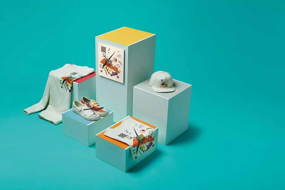 Apparel inspired by Vasily Kandinsky's work