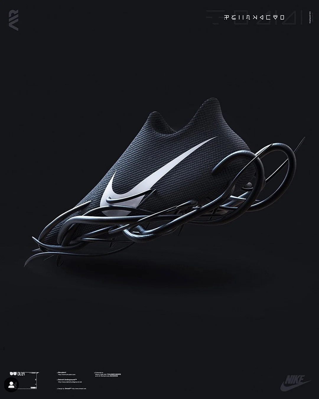 Nike X Future Tubes Rendered