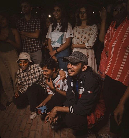 Ari With Paranoid Crew