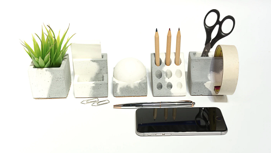 Concrete Penta Organiser - Dual Tone Collection