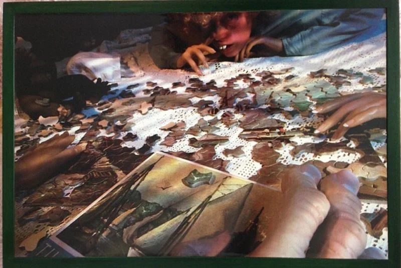 Untitled (Puzzle) by Cindy Sherman, one of the least horrifying pieces of Abject art from her collection.