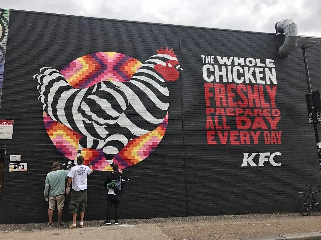 Is this art or is this blatant advertising?